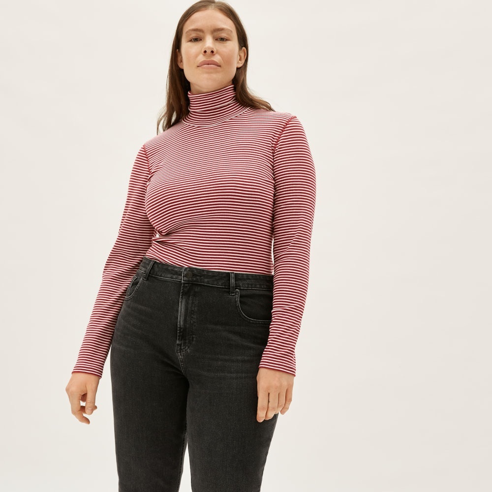 Everlane Pima Cotton turtle neck NWT